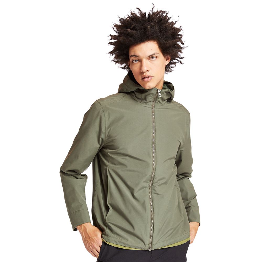 Chaquetas Timberland Hombre Ragged Mountain Waterproof Verde Oliva - Chile UMX-367409